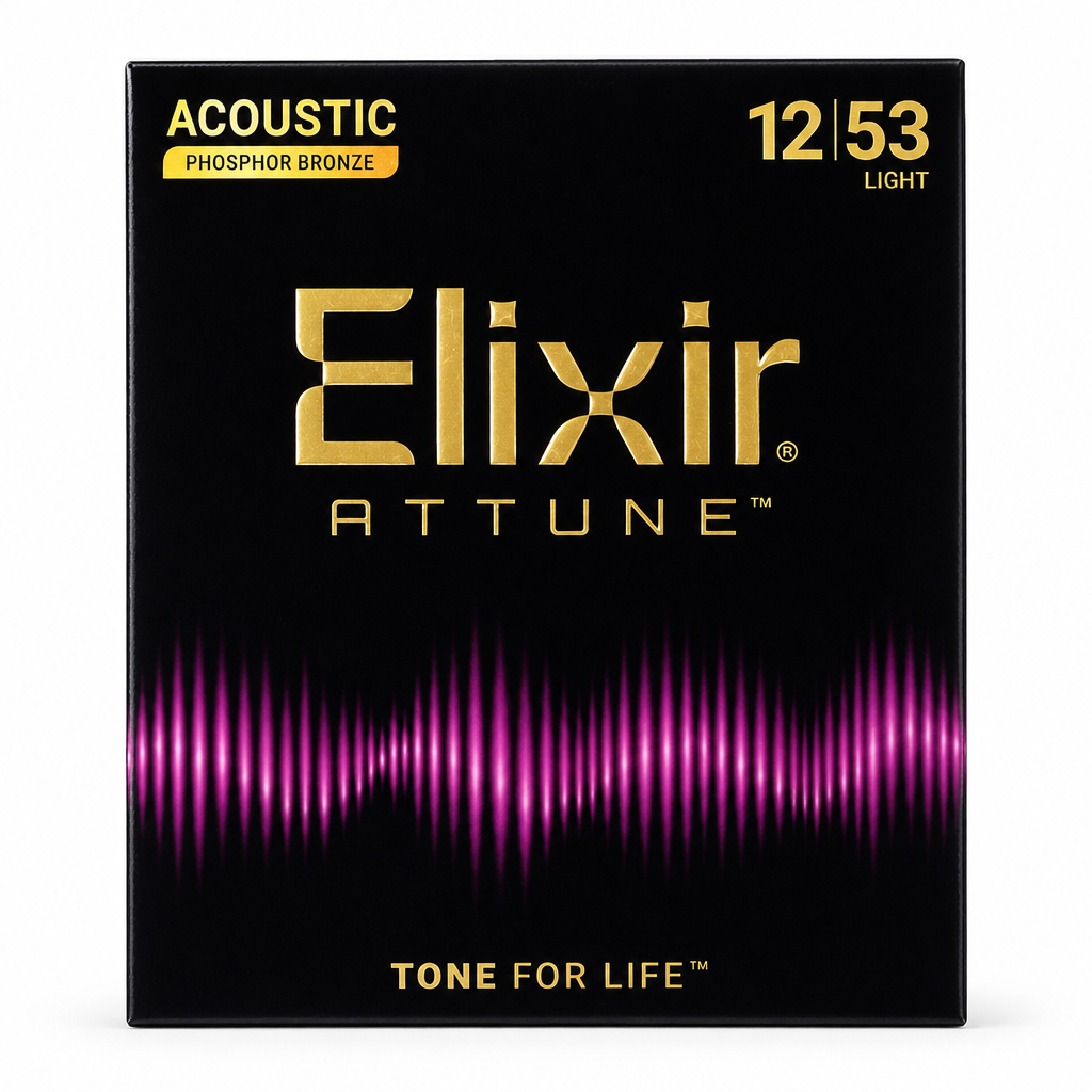 Elixir Attune Phosphor Bronze 어튠 통기타 스트링 012-053 (21052)