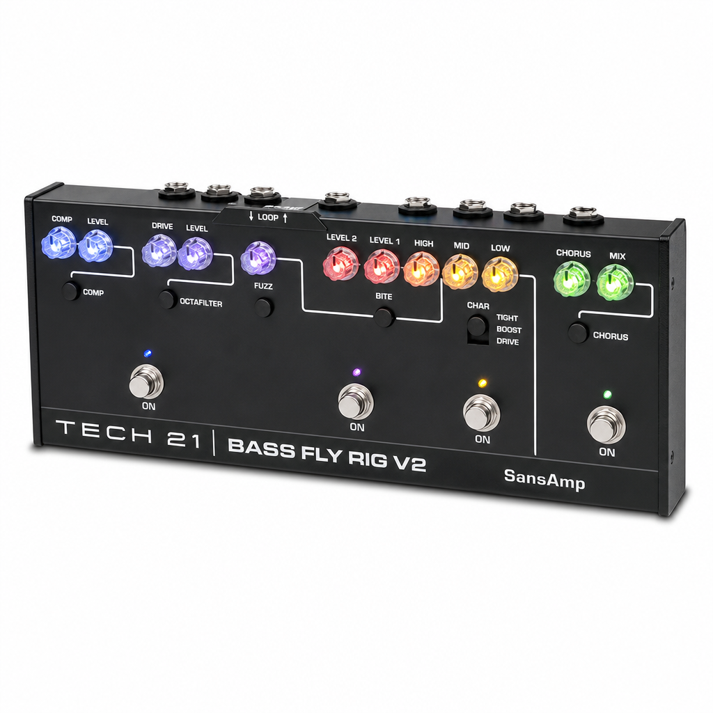 Tech21 Bass Fly Rig 베이스 멀티이펙터 V2
