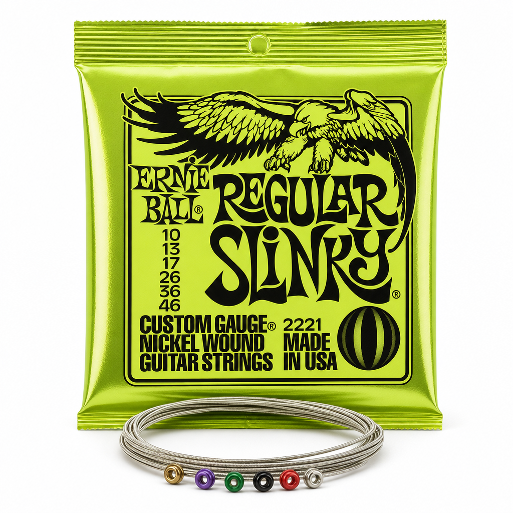 Ernie Ball Regular Slinky 2221 일렉기타 줄 세트