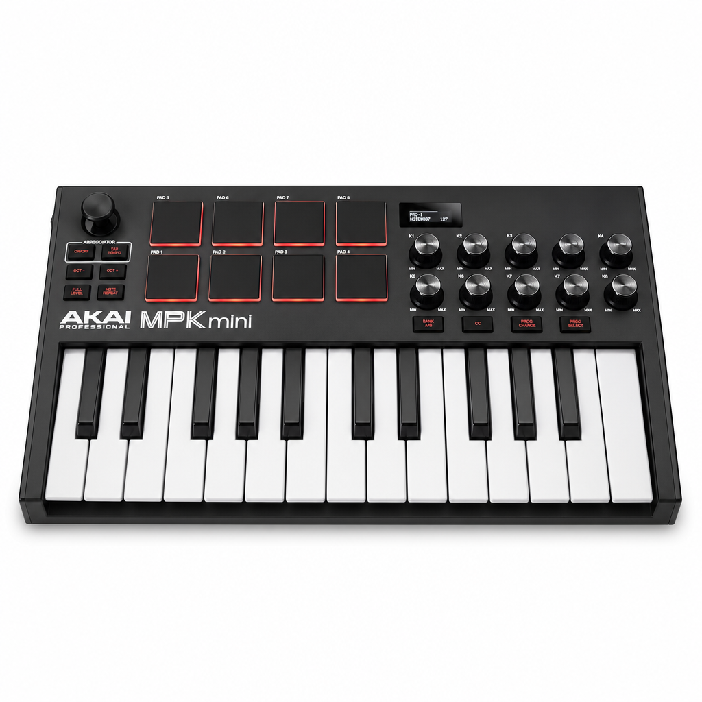AKAI MPK mini MK3 마스터키보드 & 미디 컨트롤러 (Black)