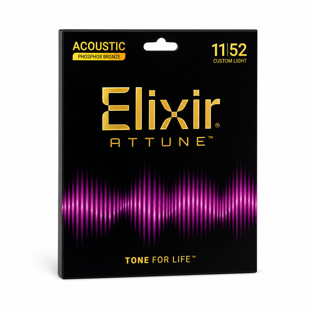 Elixir Attune Phosphor Bronze 어튠 통기타 스트링 011-052 (21027)