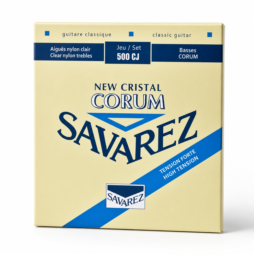 Savarez New Cristal Corum 클래식기타 스트링 High Tension 500CJ