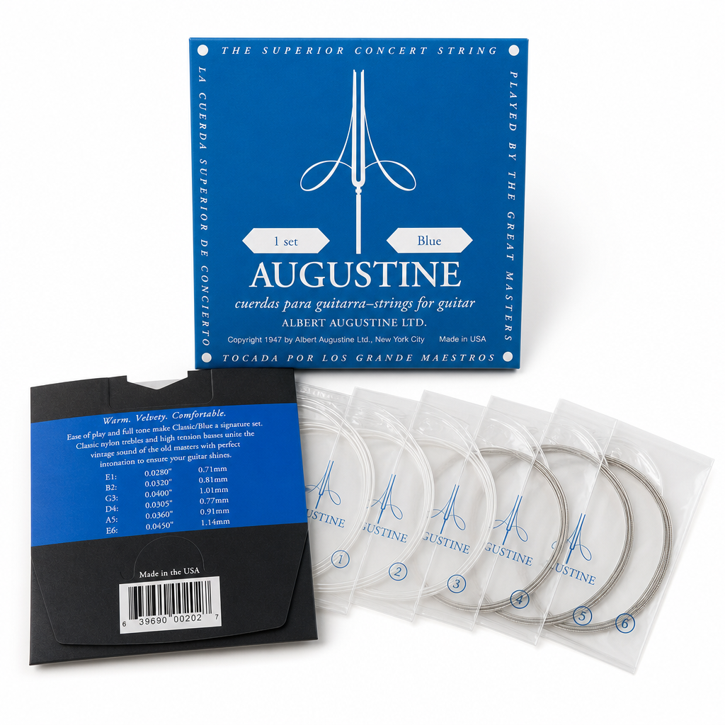 Augustine Classic Blue 클래식기타 스트링