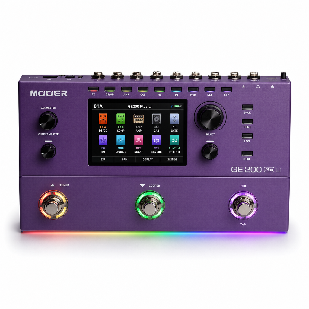 Mooer GE200 Plus Li 충전식 멀티이펙터