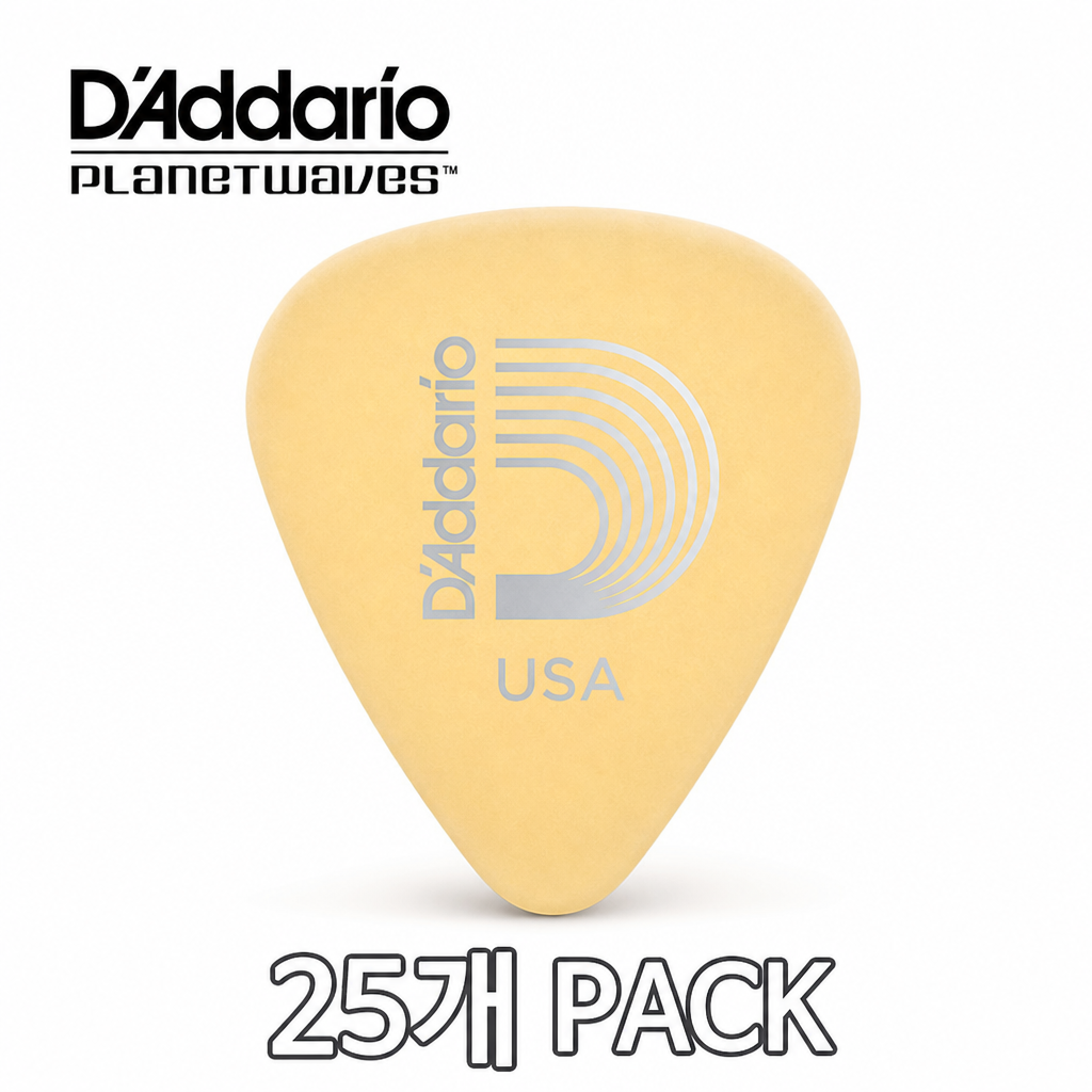 Daddario Cortex 1.0mm / 다다리오 피크 25개 세트 (1UCT6-25)
