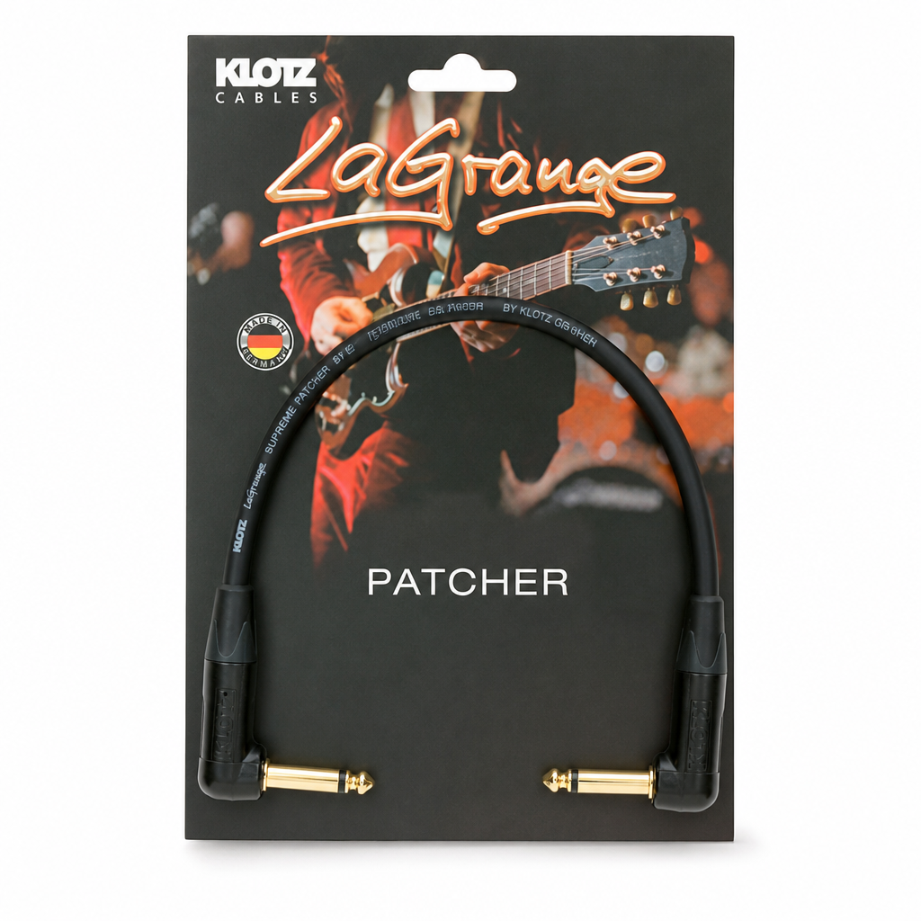 KLOTZ LA Grange Supreme Patcher 이펙터 패치케이블 30cm (LAGRR030)