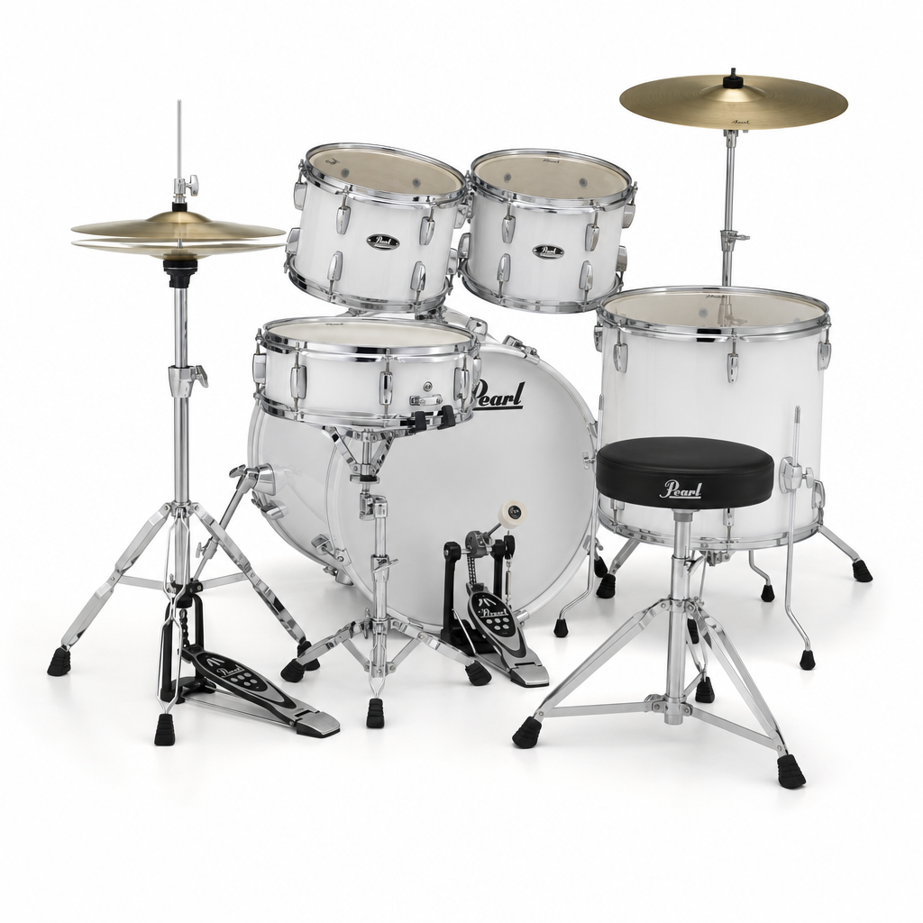 Pearl Roadshow 화이트 + BRD-1 드럼세트