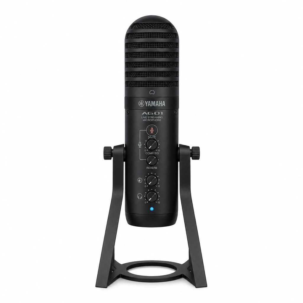 Yamaha AG01 라이브 스트리밍 USB 마이크 (Black)