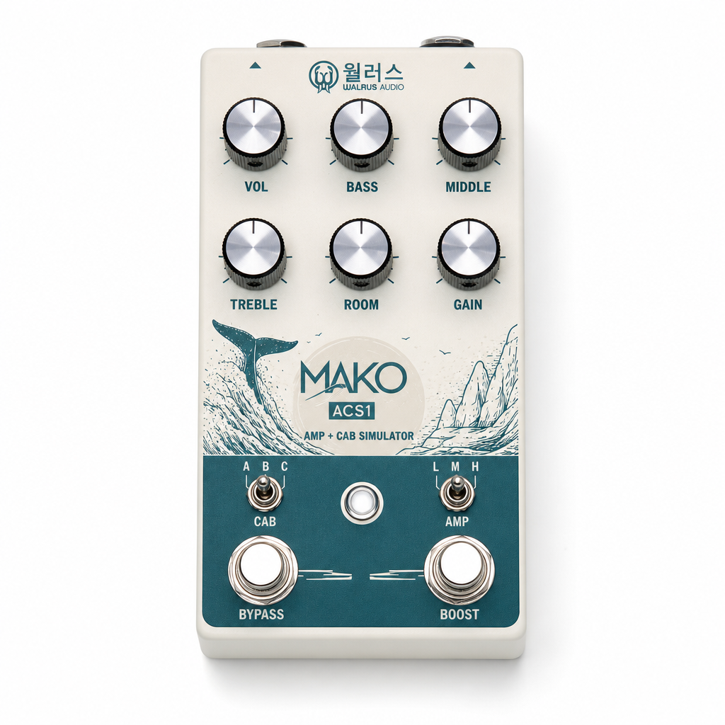 월러스 Mako ACS1 앰프 & 캐비닛 시뮬레이터 MK-II