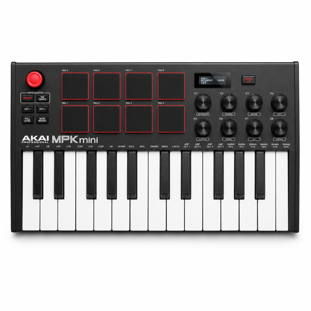 AKAI MPK mini MK3 마스터키보드 & 미디 컨트롤러 (Black)