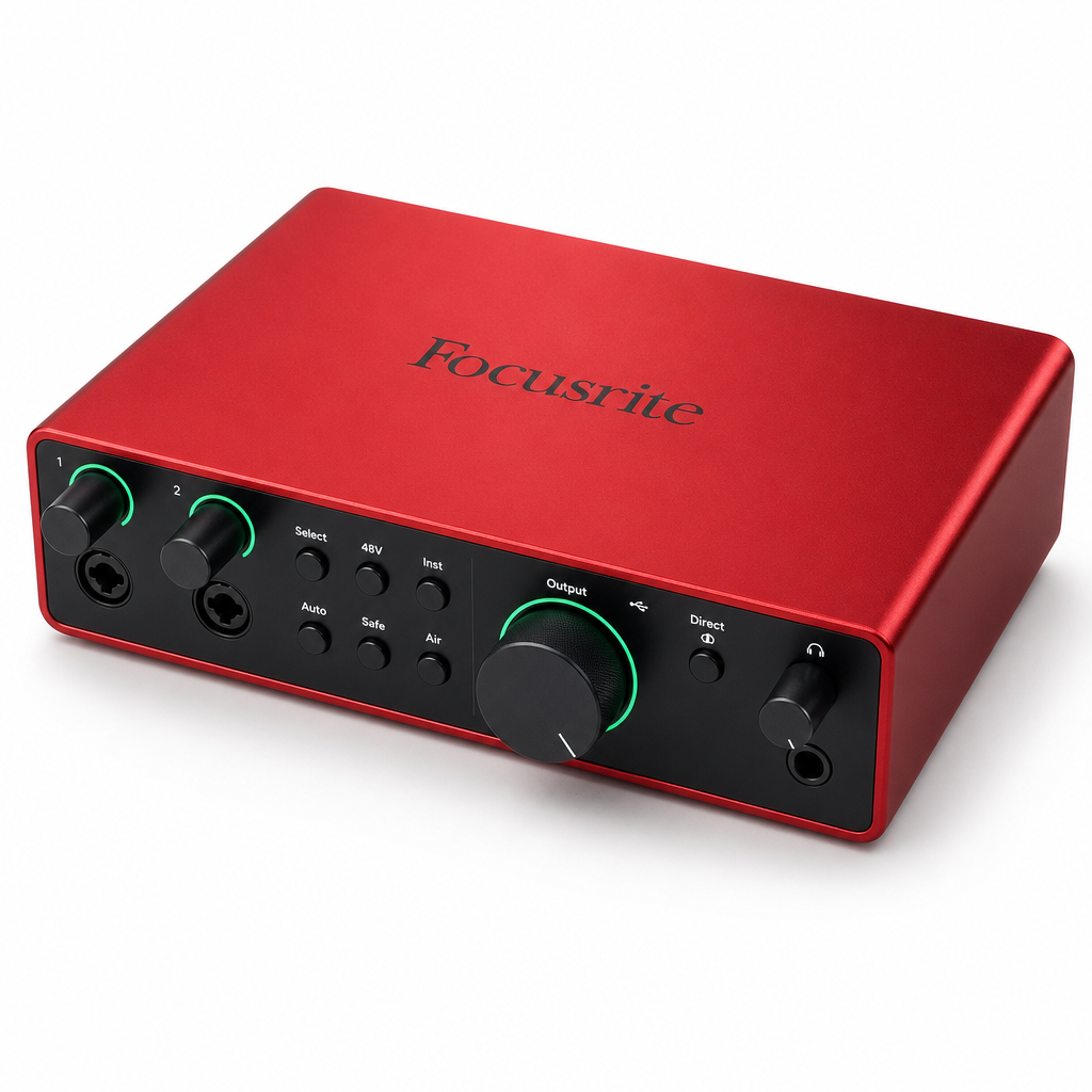 Focusrite Scarlett 2i2 4th Gen