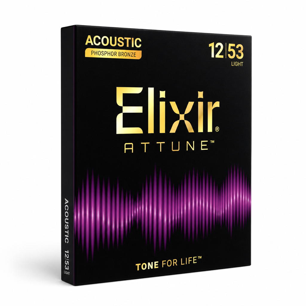 Elixir Attune Phosphor Bronze 어튠 통기타 스트링 012-053 (21052)