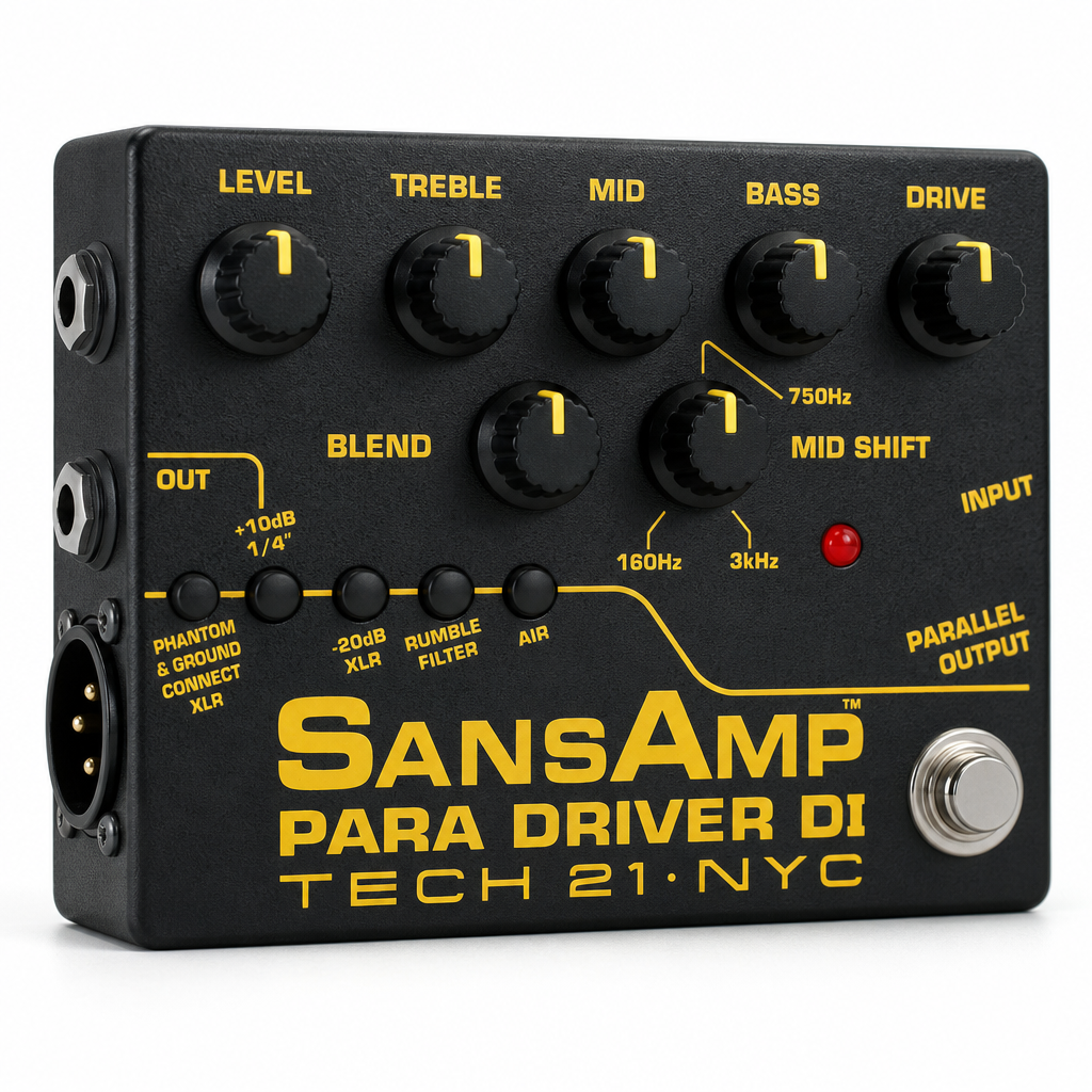 Tech21 SansAmp Para Driver DI 프리앰프 V2