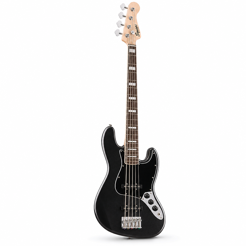Squier Affinity Jazz Bass V Active 베이스기타 5현 (Black Metallic)