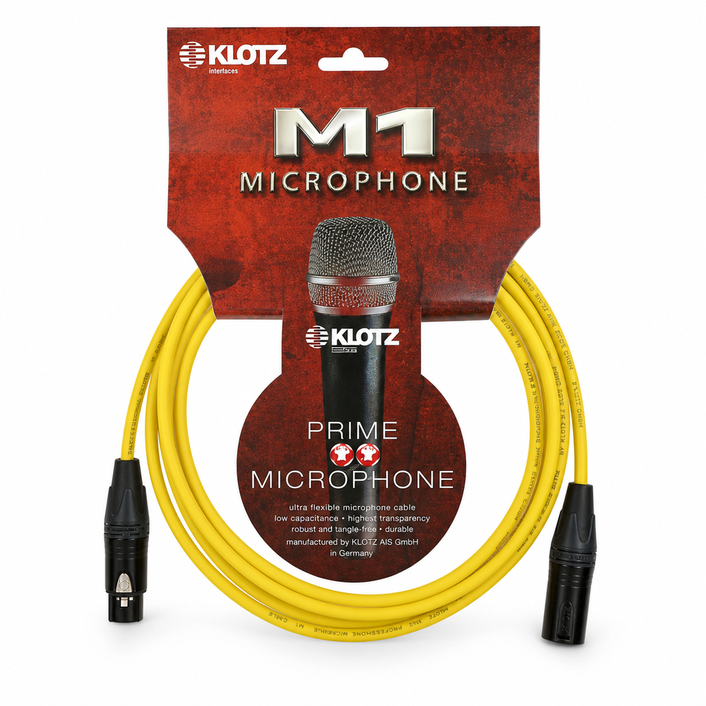 KLOTZ M1 Prime 마이크 케이블 3m XLR-XLR (M1FM5N0300)