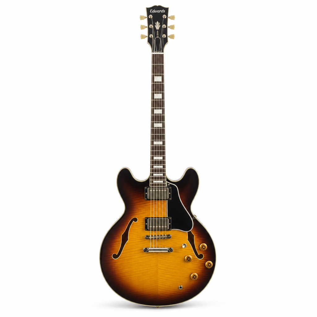 Edwards E-SA-160 LTS 일렉기타 Tabacco Sunburst