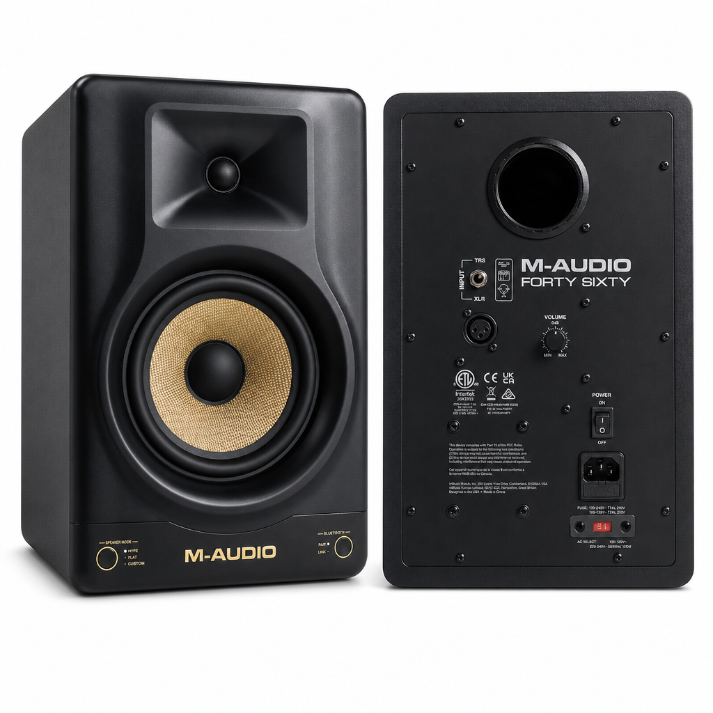 M-Audio Forty Sixty 4060 블루투스 6인치 모니터스피커 (1조)