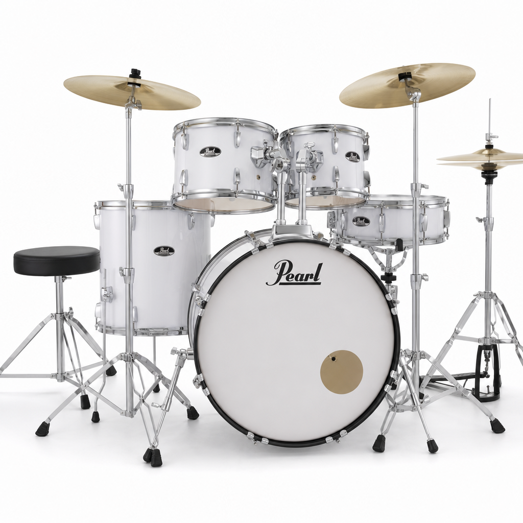 Pearl Roadshow 화이트 + BRD-1 드럼세트