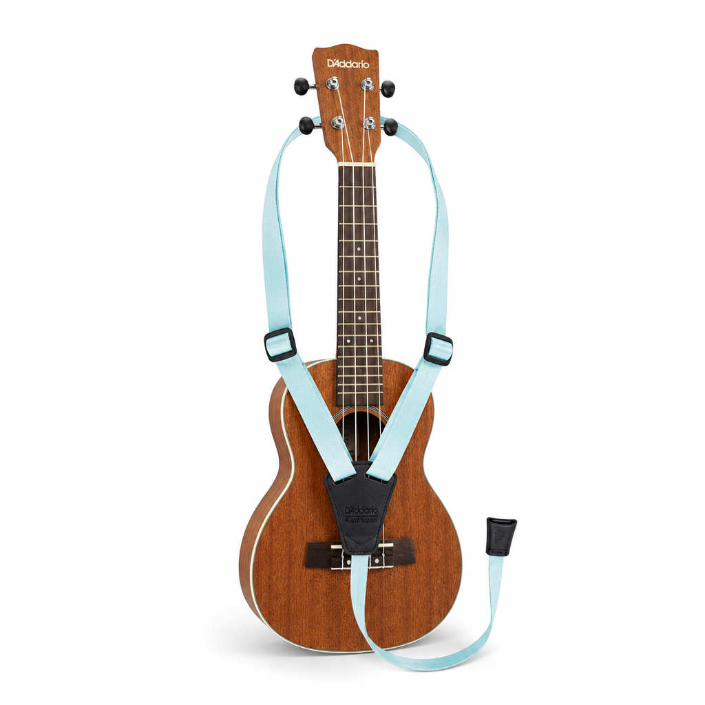 Daddario Eco-Comfort 우쿨렐레 스트랩 SEAFOAM (19UKE03)