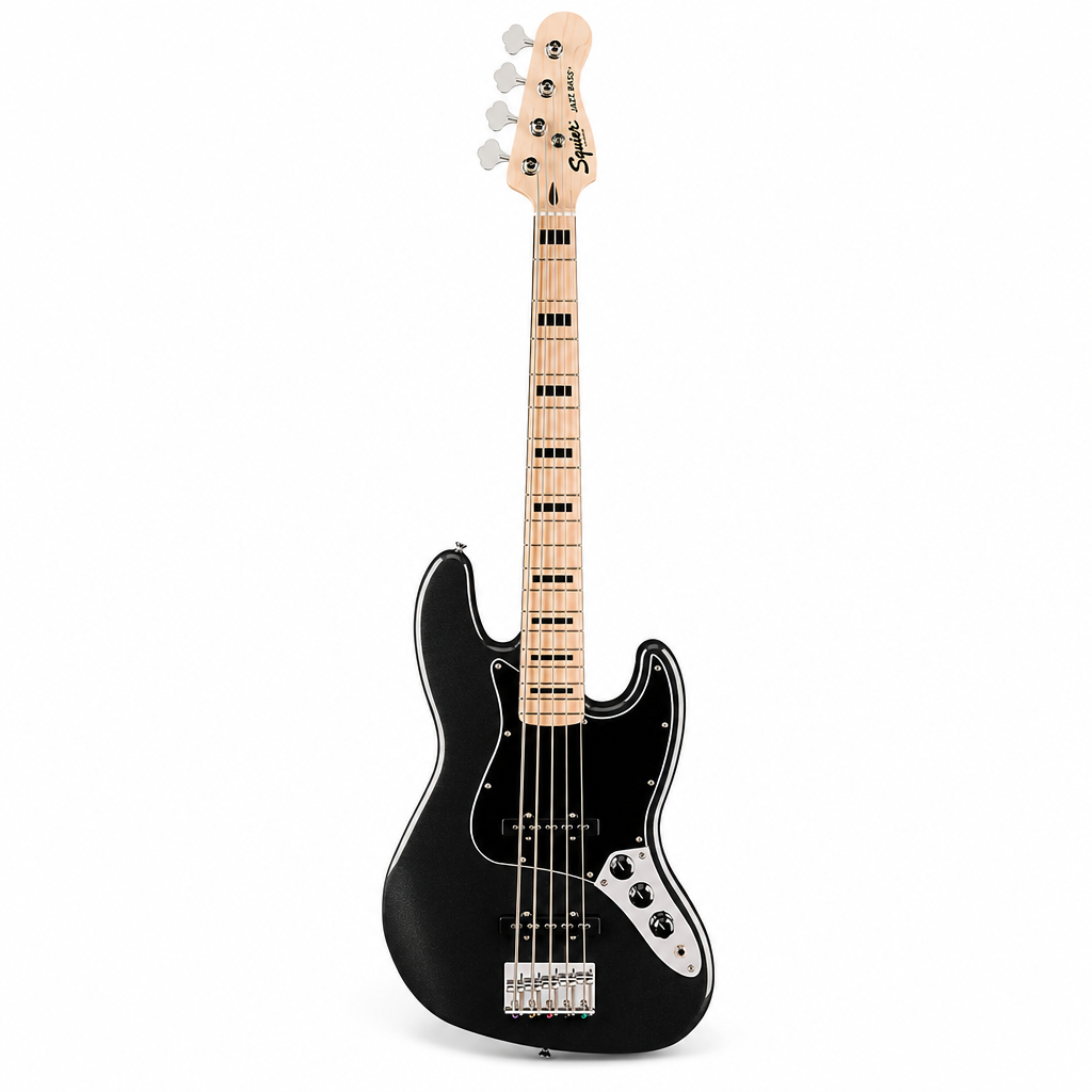 Squier Affinity Jazz Bass V Active 베이스기타 5현 (Black Metallic)