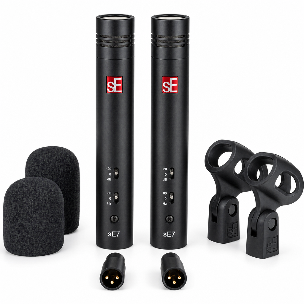 sE Electronics sE7 MP 펜슬형 매치드 페어 콘덴서 마이크